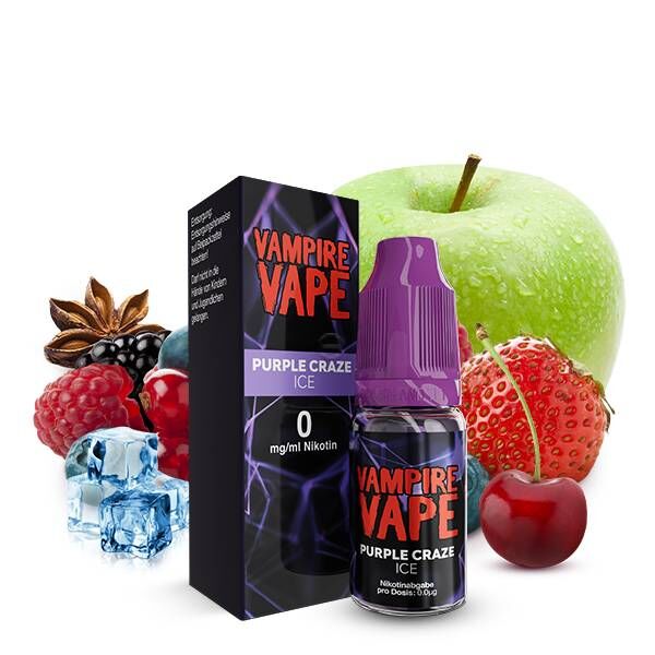 Purple Craze Ice - Vampire Vape Liquid 10ml