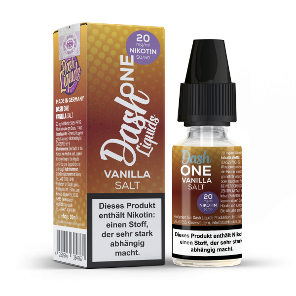 Dash One Nikotinsalz - Vanilla