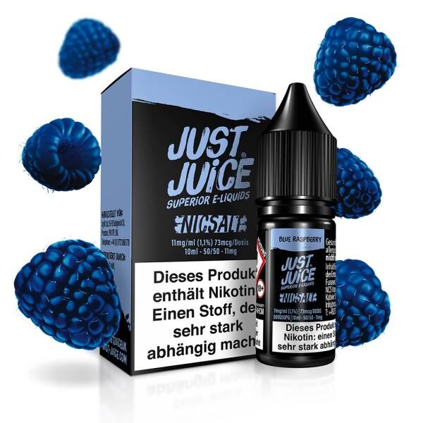 Blue Raspberry - Just Juice - Nikotinsalz Liquid 10ml