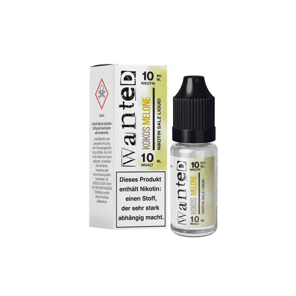 Kokos Melone - Wanted Overdosed - Nikotinsalz Liquid 10ml