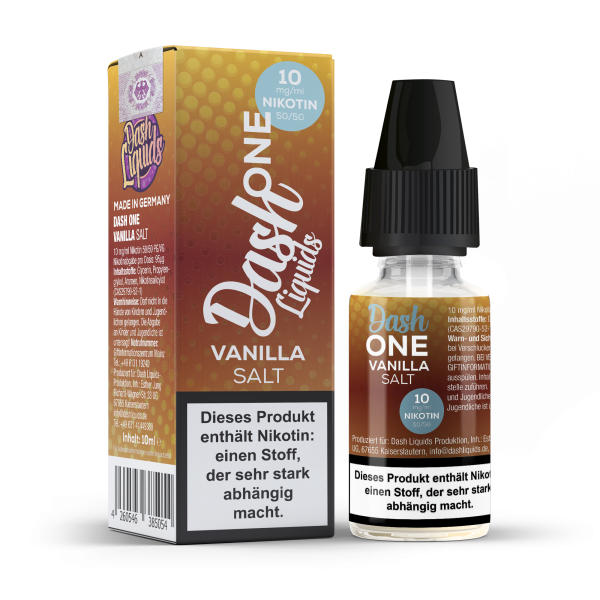 Dash One Nikotinsalz - Vanilla