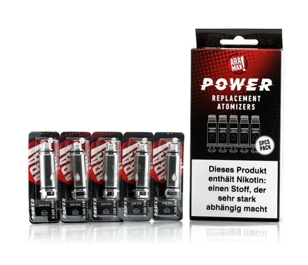 Aramax Power Ersatzcoil 5er Pack