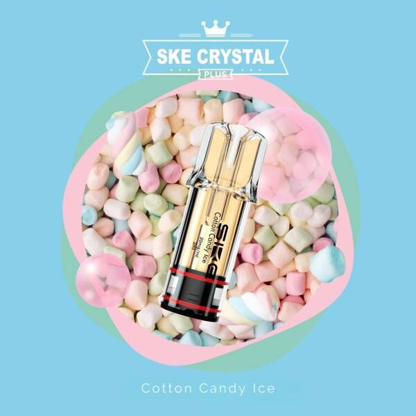 Crystal Plus Pod - SKE - 2St. Cotton Candy Ice