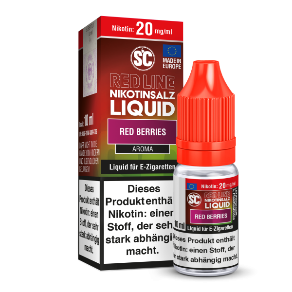 Red Berries - SC Red Line - Nikotinsalz Liquid 10ml
