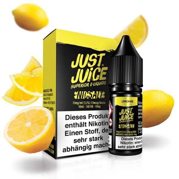 Lemonade - Just Juice - Nikotinsalz Liquid 10ml