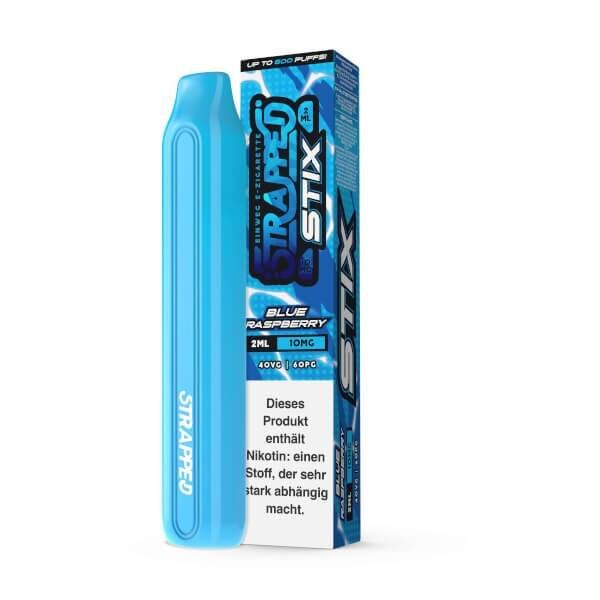 Blue Raspberry - Strapped STIX - Einweg E-Zigarette 10mg