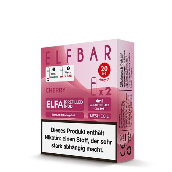 ElfBar ELFA Prefilled Pod 2ml 2er Pack