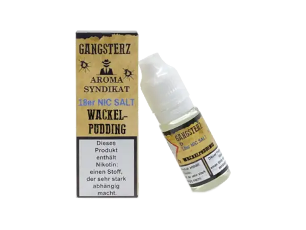 GANGSTERZ - Wackelpudding - Nikotinsalz Liquid 10ml
