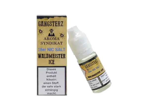 GANGSTERZ - Waldmeister Ice - Nikotinsalz Liquid 10ml