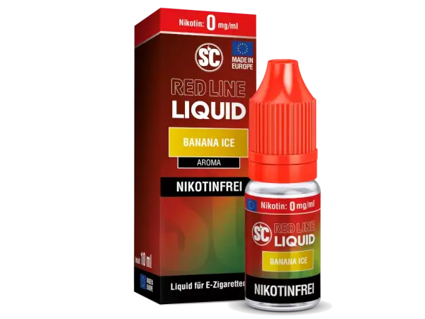 Banana Ice - SC Red Line - Nikotinsalz Liquid 10ml