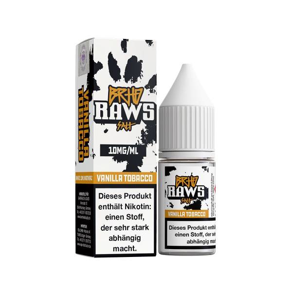 Vanilla Tobacco - Raws - BRHD Hybrid Nikotin Liquid 10ml - 10mg