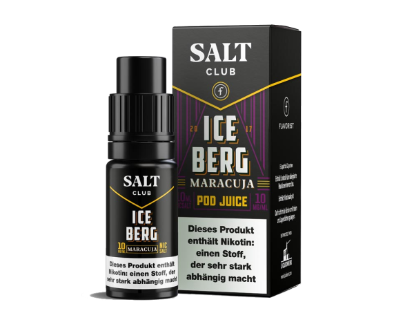 Ice Berg Maracuja - Salt Club FV - NicSalt Liquid 10ml