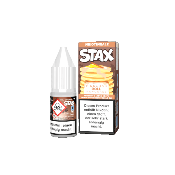 Cinnamon Roll Pancakes - Strapped STAX Nikotinsalz Liquid