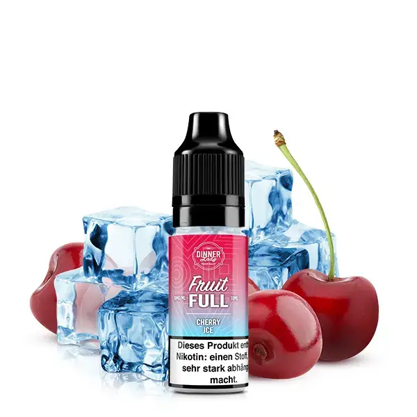 Cherry Ice - Fruit Full Dinner Lady Salt Nic Liquid 10ml