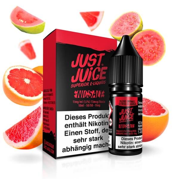 Blood Orange Citrus & Guava - Just Juice - Nikotinsalz Liquid 10ml