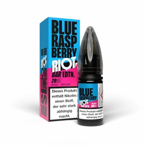Blue Raspberry - BAR EDTN - Riot Nikotinsalz Liquid 10ml