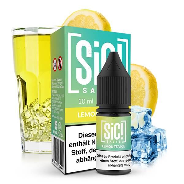 Lemon Tea Ice - SIC! - Nikotinsalz Liquid 10ml