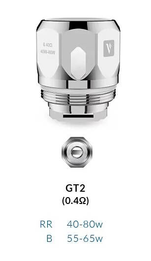 Vaporesso GT Ersatzcoils 3Set für NRG Serie GT2 0,4 Ω (40-80 Watt)