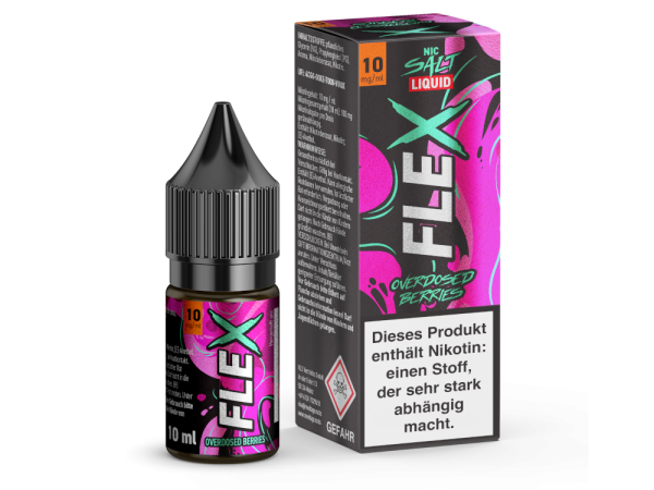 Overdosed Berries - Revoltage Flex - Nikotinsalz Liquid 10ml