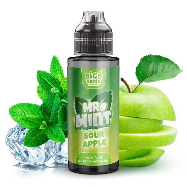 Sour Apple - Mr. Mint - Big Bottle Aroma 10ml