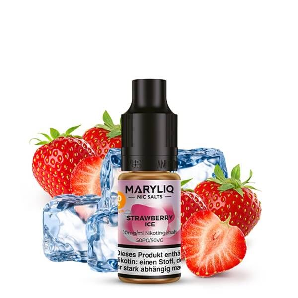 Strawberry Ice - Maryliq - Nikotinsalz Liquid 10ml