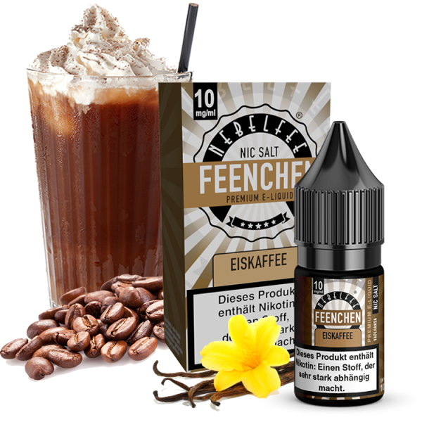 Eiskaffee - Nebelfee - Nikotinsalz Liquid 10ml