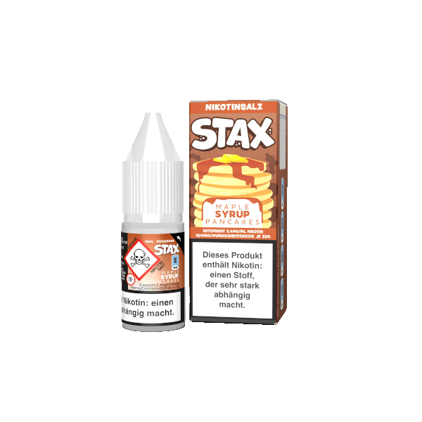 Maple Syrup Pancakes - Strapped STAX Nikotinsalz Liquid