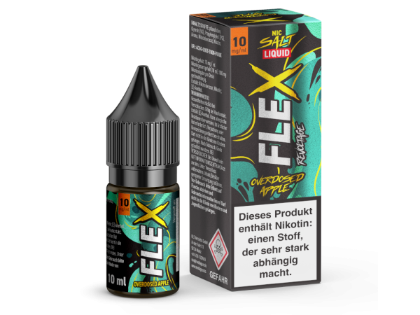 Overdosed Apple - Revoltage Flex - Nikotinsalz Liquid 10ml