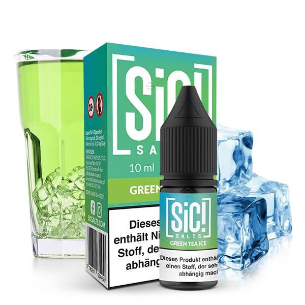 Green Tea Ice - SIC! - Nikotinsalz Liquid 10ml