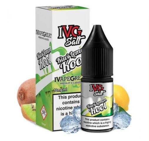 Kiwi Lemon Kool - IVG Nikotinsalz 10ml Liquid