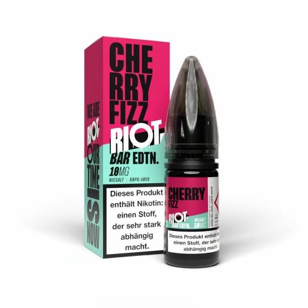 Cherry Fizz - BAR EDTN - Riot Nikotinsalz Liquid 10ml