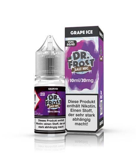 Grape Ice - Dr. Frost Salt Nic 20mg 10ml Liquid