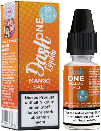 Dash One Nikotinsalz - Mango 10mg