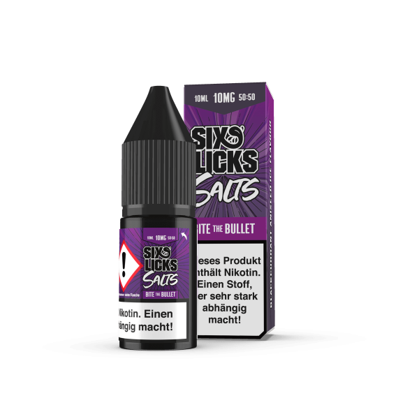 Bite the Bullet - Sixs Licks Nikotinsalz Liquid 10ml