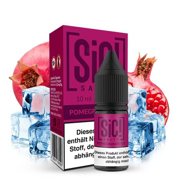 Pomegranate Ice - SIC! - Nikotinsalz Liquid 10ml