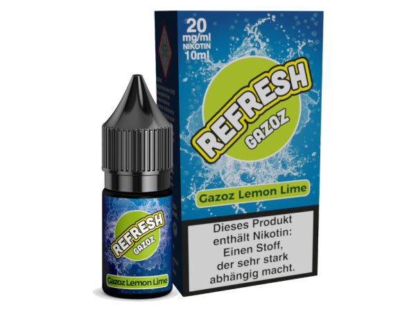 Lemon Lime - Refresh Gazoz Hybrid Nikotinsalz Liquid 10ml