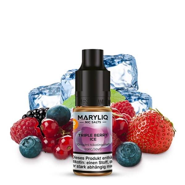 Triple Berry Ice - Maryliq - Nikotinsalz Liquid 10ml