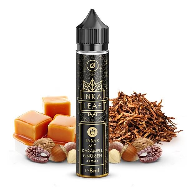 Tabak Karamell & Nüsse - Flavorverse Inka Leaf - Aroma 8ml