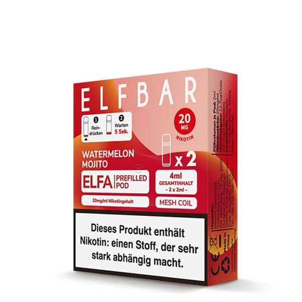 ElfBar ELFA Prefilled Pod 2ml 2er Pack