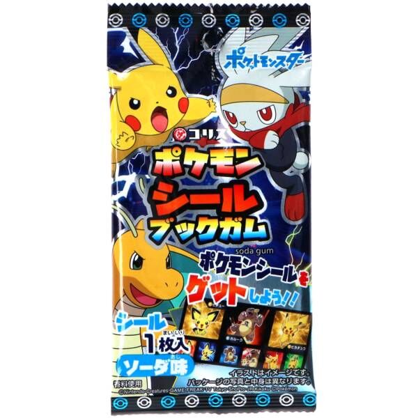 Pokemon Seal Book Gum Soda 3,5g