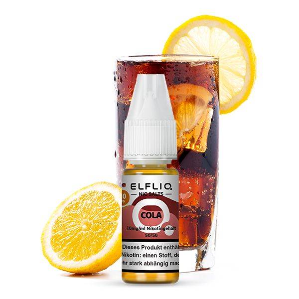 Cola - ELFLIQ - Nikotinsalz Liquid 10ml