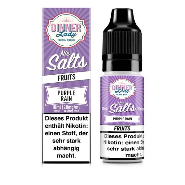 Purple Rain - Dinner Lady Salt Nic Liquid 10ml
