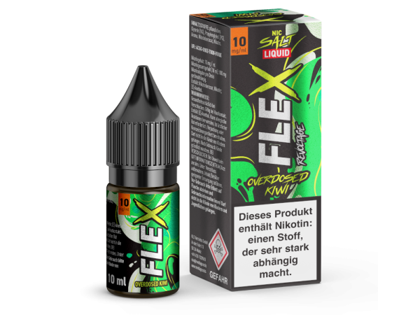 Overdosed Kiwi - Revoltage Flex - Nikotinsalz Liquid 10ml