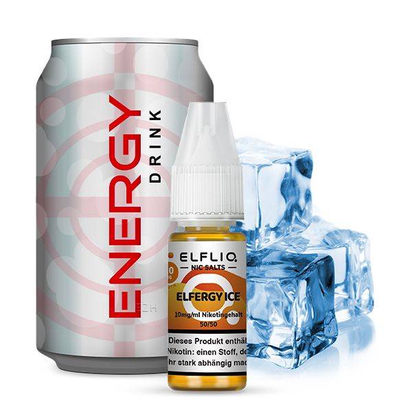 Elfergy Ice - ELFLIQ - Nikotinsalz Liquid 10ml