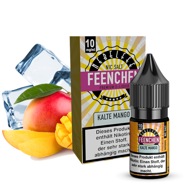Kalte Mango - Nebelfee - Nikotinsalz Liquid 10ml