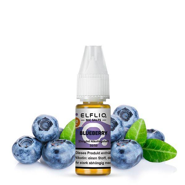 Blueberry - ELFLIQ - Nikotinsalz Liquid 10ml