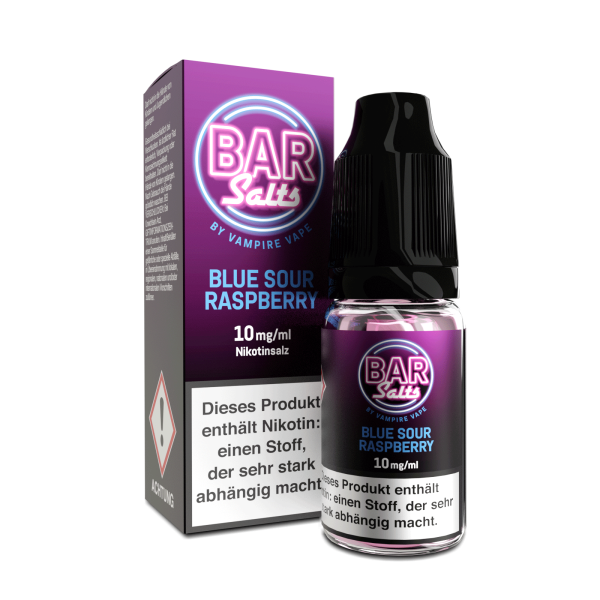 Blue Sour Raspberry -  BarSalts Vampire Vape Nikotinsalz Liquid