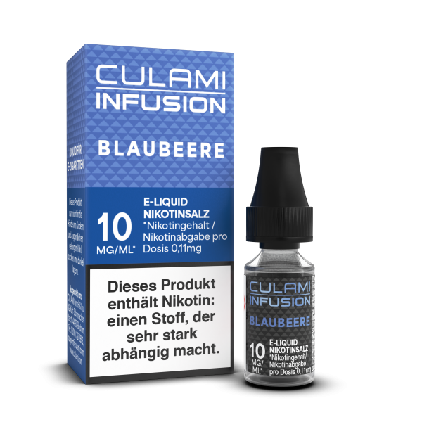 Blaubeere - Culami Infusion - Nikotinsalz Liquid 10ml