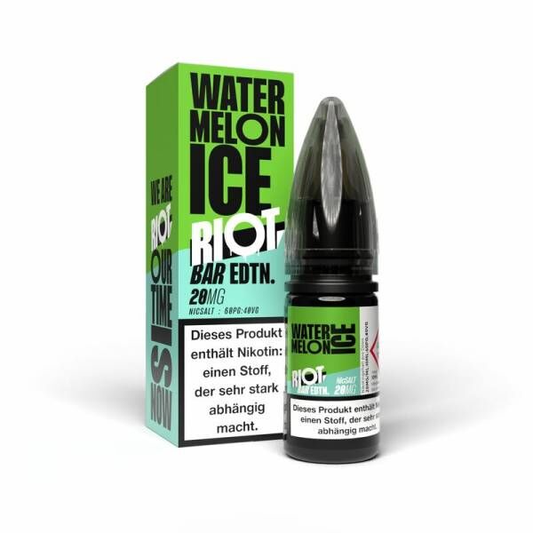 Watermelon Ice - BAR EDTN - Riot Nikotinsalz Liquid 10ml