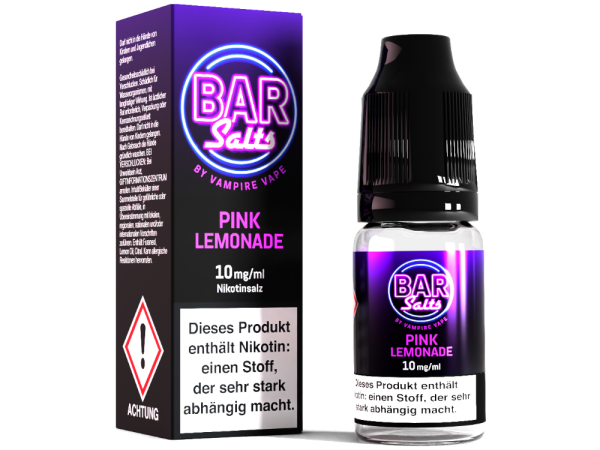Pink Lemonade -  BarSalts Vampire Vape Nikotinsalz Liquid